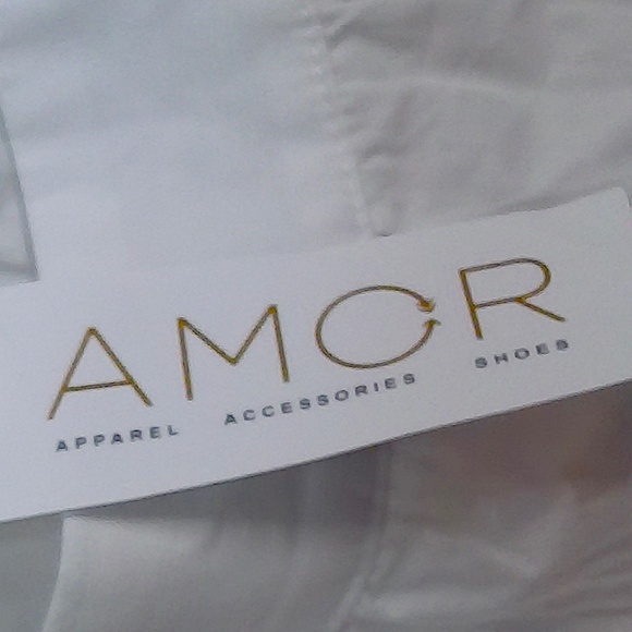 NWT English Factory Multi Color Tank, Ruffles Side Zip 100 % Cotton Size Large - Picture 4 of 6